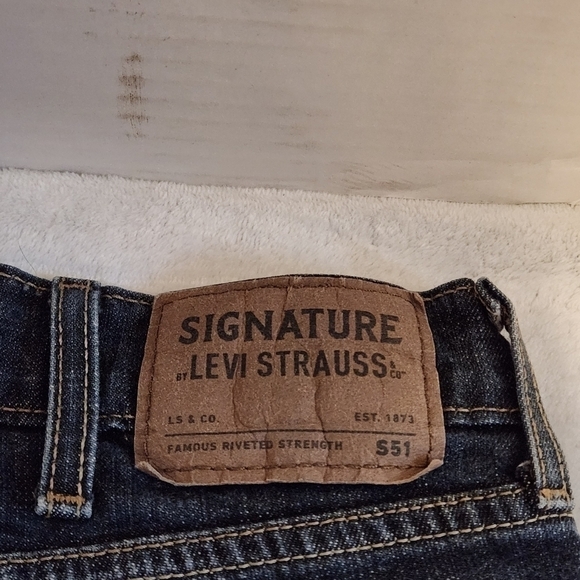 MENS levi straight jeans size 38x34 - Picture 4 of 7